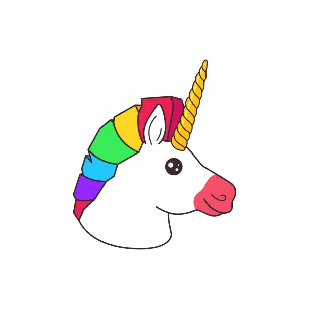 gambar unicorn lucu
