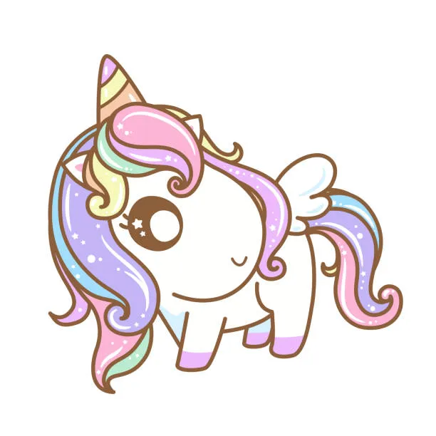 gambar unicorn lucu