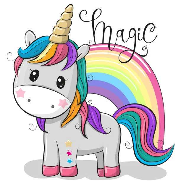 gambar unicorn lucu