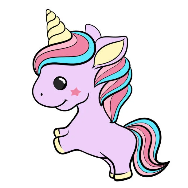 gambar unicorn lucu