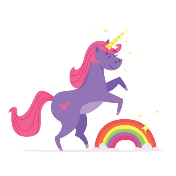gambar unicorn lucu