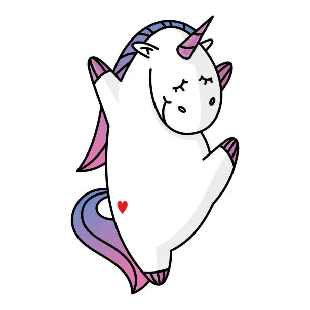 gambar unicorn lucu