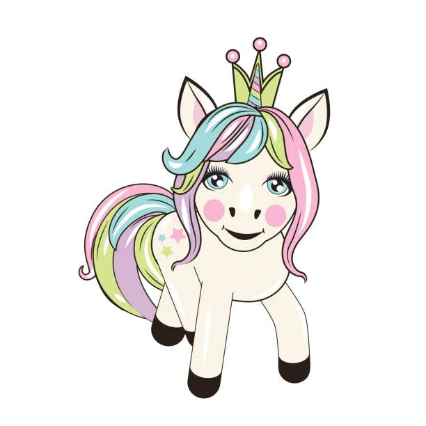 gambar unicorn lucu