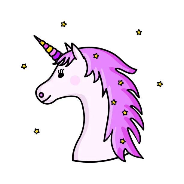gambar unicorn lucu