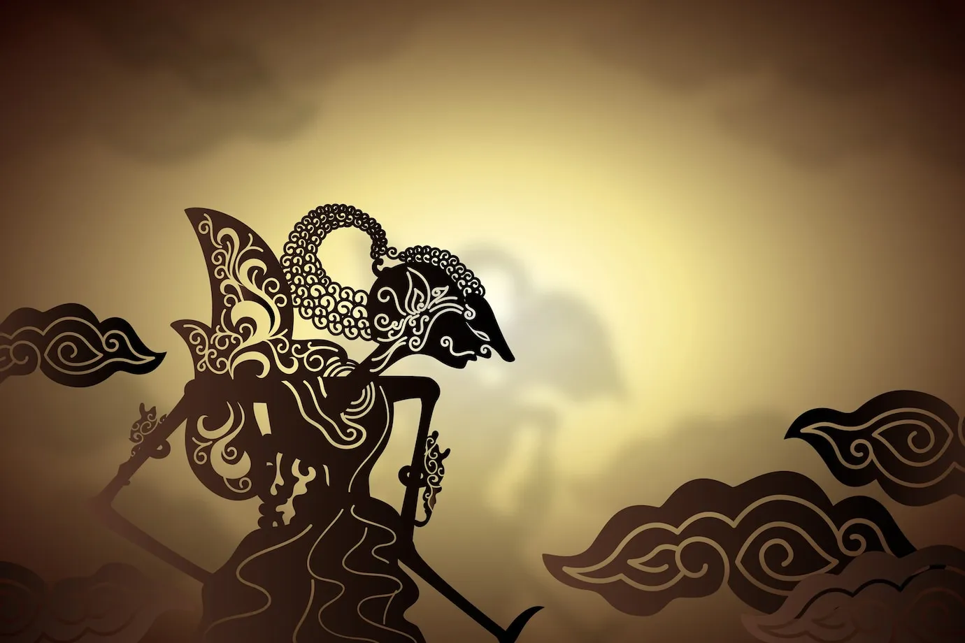 Kumpulan Background Wayang Terbagus dan Terlengkap 6 Background Wayang