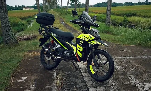 Kumpulan Desain Blade 125 Modif Simple Terbaik Untuk Dicoba 13 blade 125 modif simple