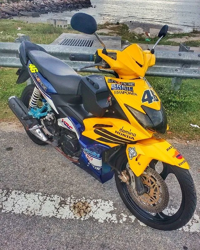 Kumpulan Desain Blade 125 Modif Simple Terbaik Untuk Dicoba 4 blade 125 modif simple