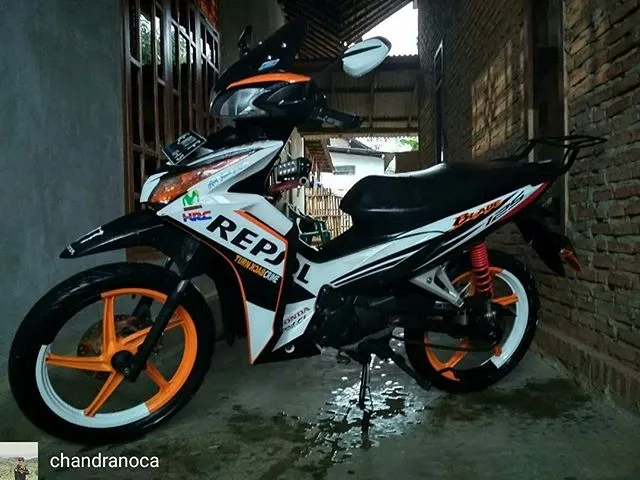 Kumpulan Desain Blade 125 Modif Simple Terbaik Untuk Dicoba 6 blade 125 modif simple
