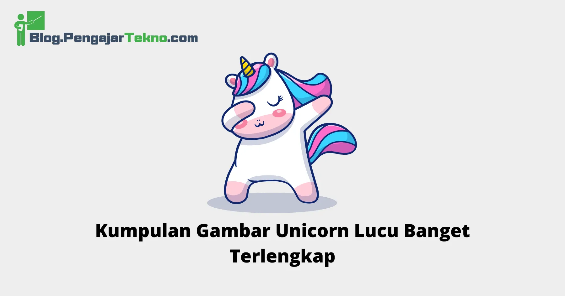 gambar unicorn lucu