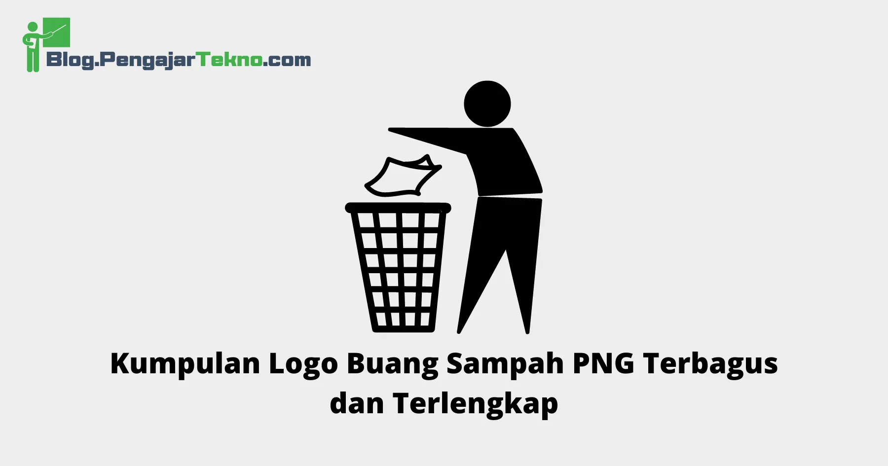logo buang sampah png