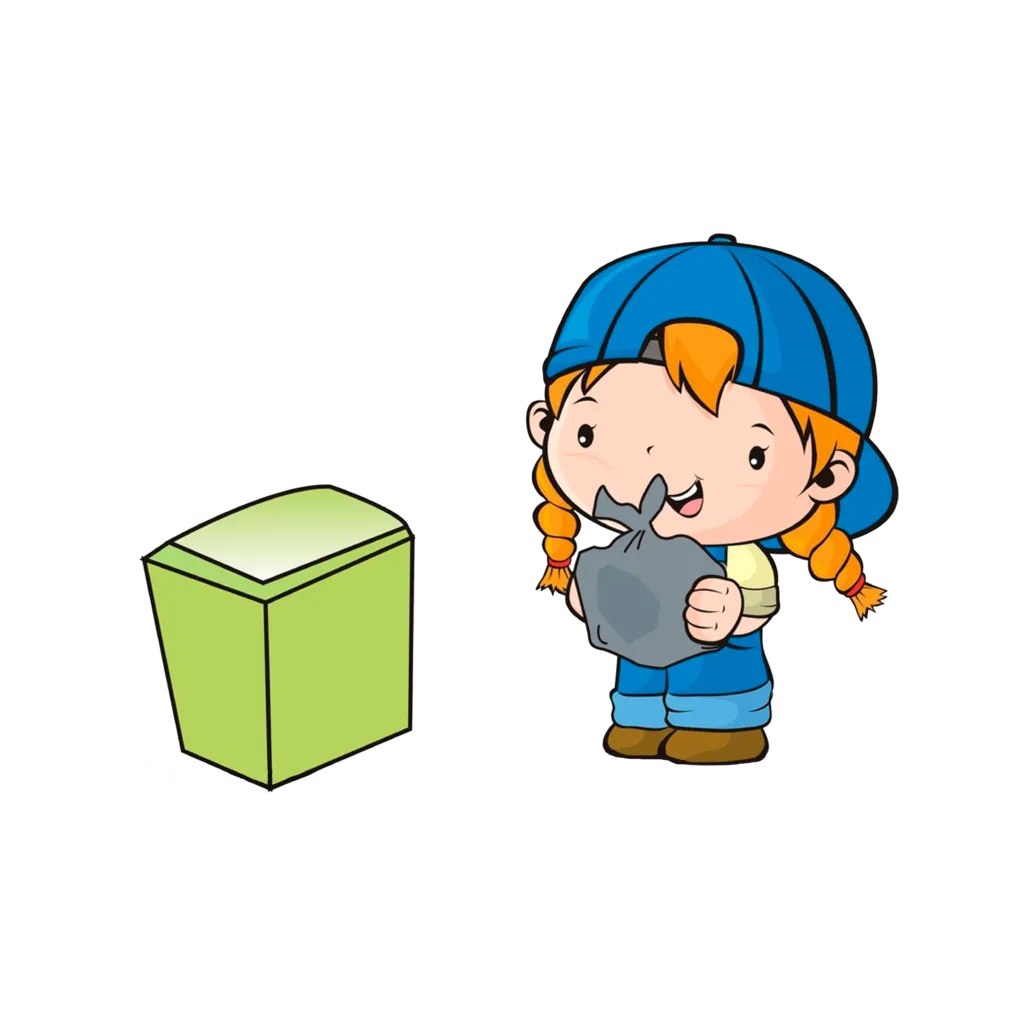 logo buang sampah png