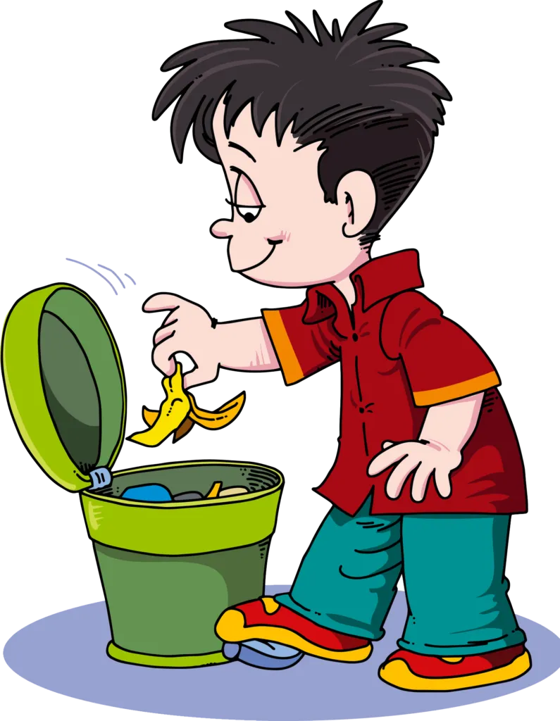 logo buang sampah png