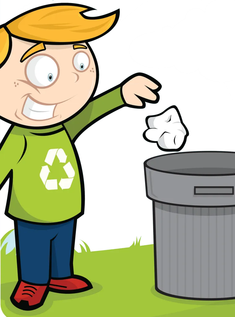 logo buang sampah png