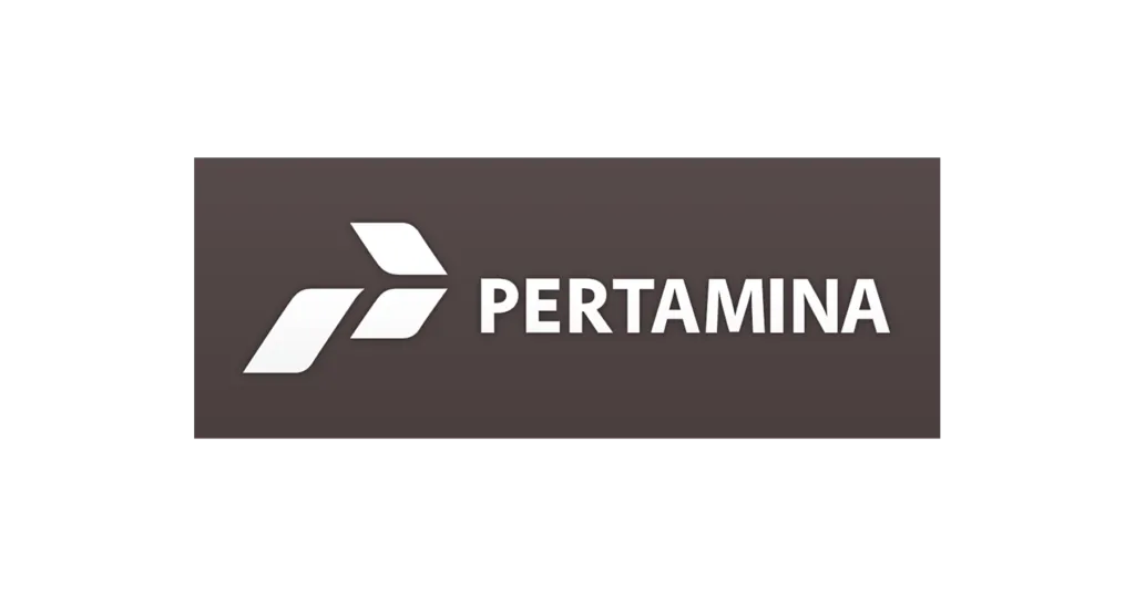 logo pertamina hitam putih