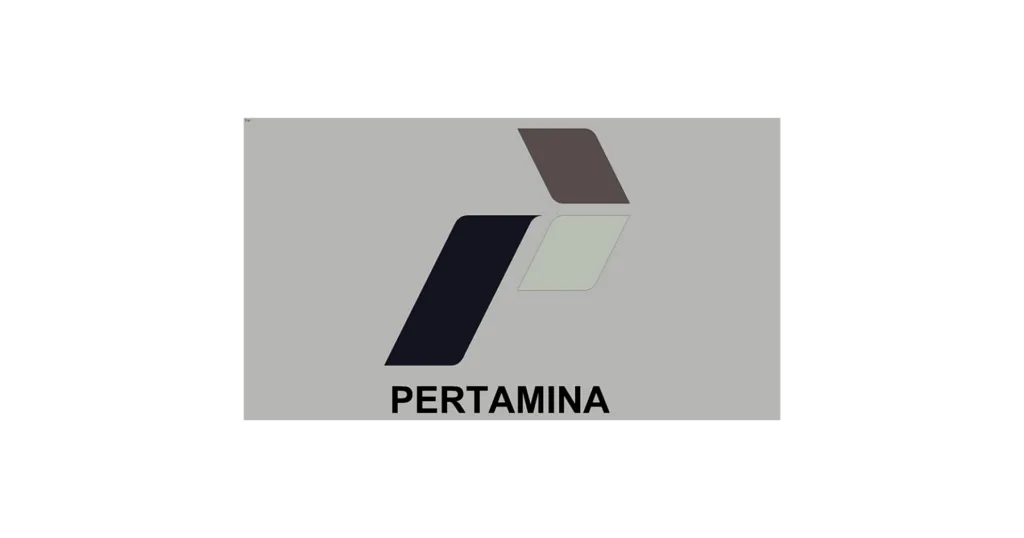 logo pertamina hitam putih