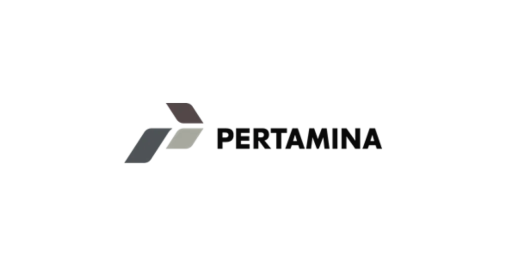 logo pertamina hitam putih