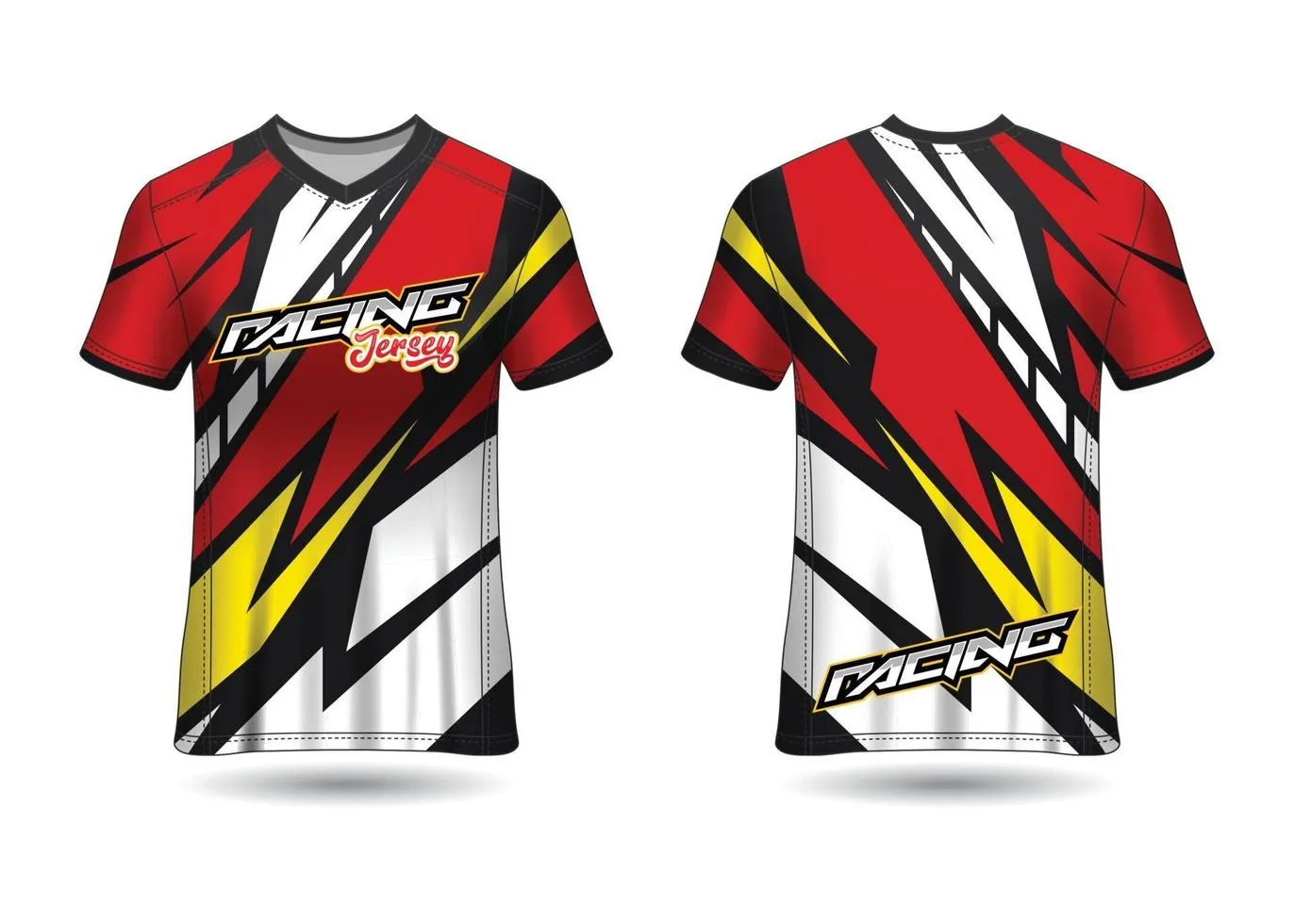 Kumpulan Mentahan Desain Jersey Racing Polos Terbagus dan Terlengkap 2 mentahan desain jersey racing polos