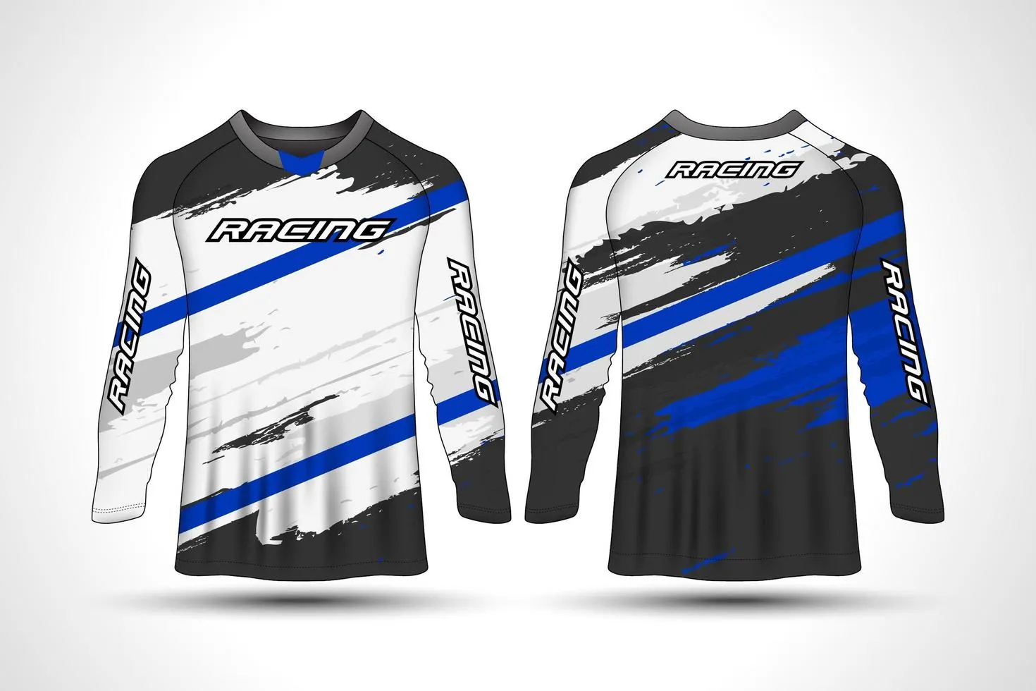 Kumpulan Mentahan Desain Jersey Racing Polos Terbagus dan Terlengkap 18 mentahan desain jersey racing polos