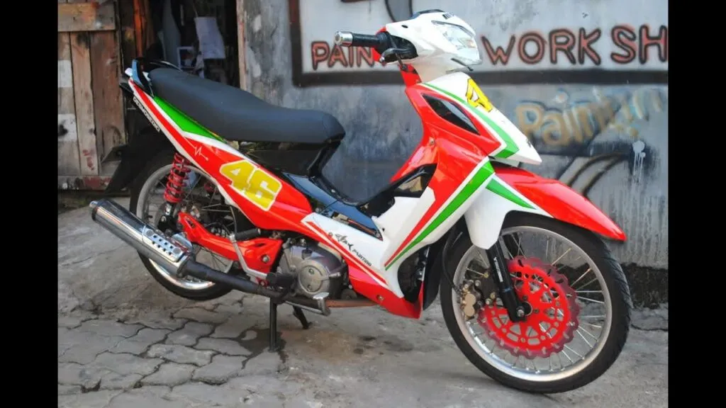 Kumpulan Contoh Modif Shogun 125 Keren dan Terbaik 13 modif shogun 125