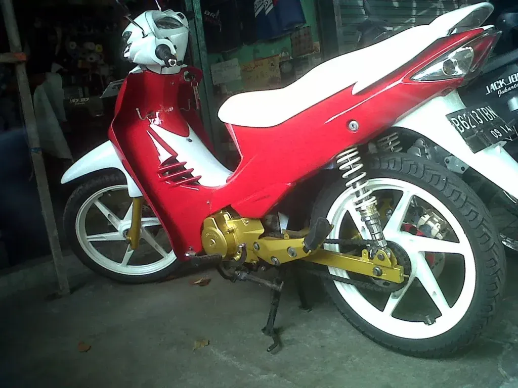 Kumpulan Contoh Modif Shogun 125 Keren dan Terbaik 12 modif shogun 125