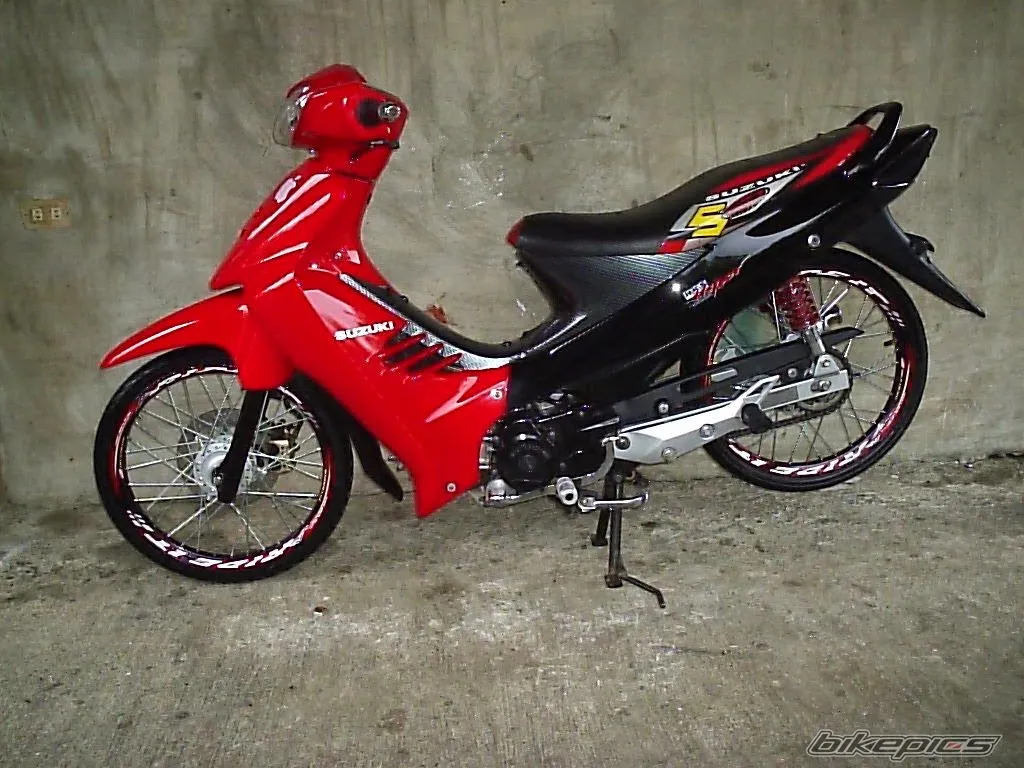 Kumpulan Contoh Modif Shogun 125 Keren dan Terbaik 9 modif shogun 125