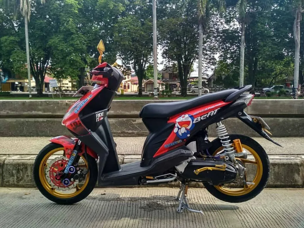 modifikasi beat karbu simple tapi keren