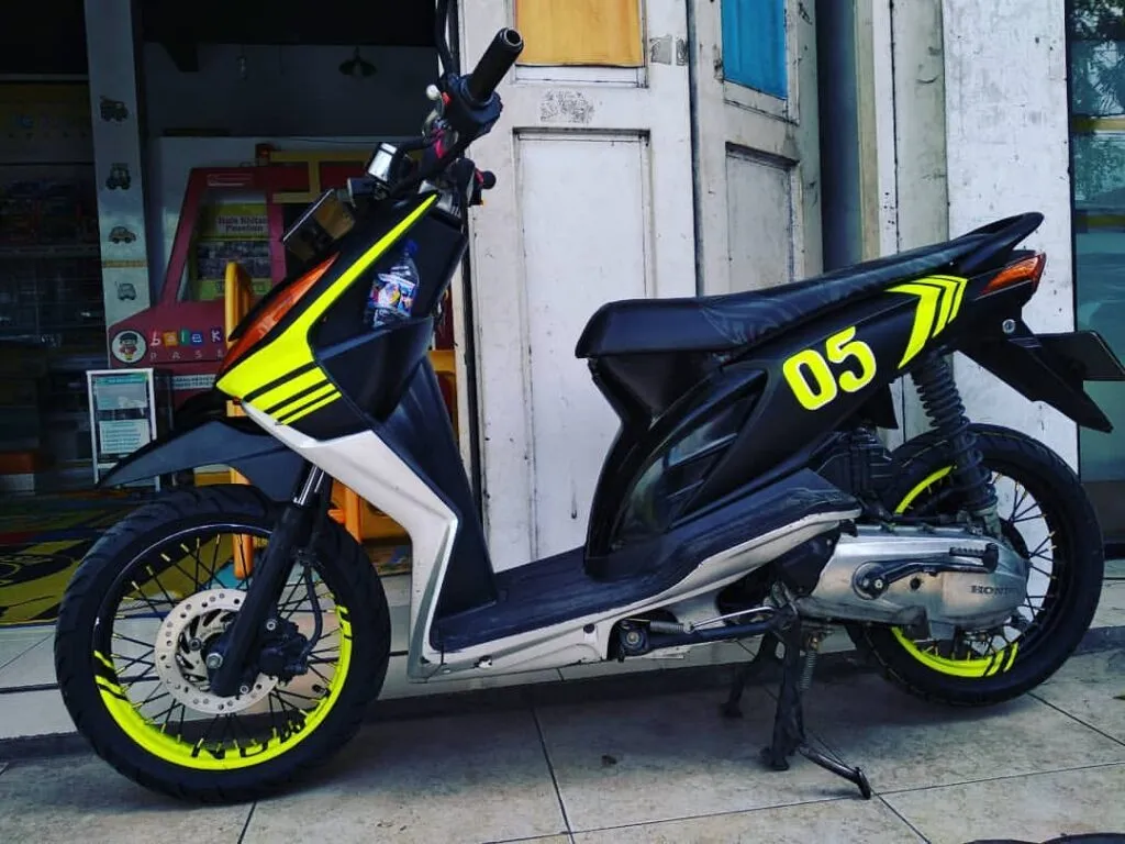 modifikasi beat karbu simple tapi keren