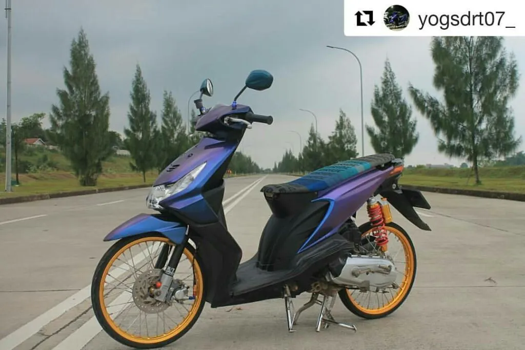 modifikasi beat karbu simple tapi keren