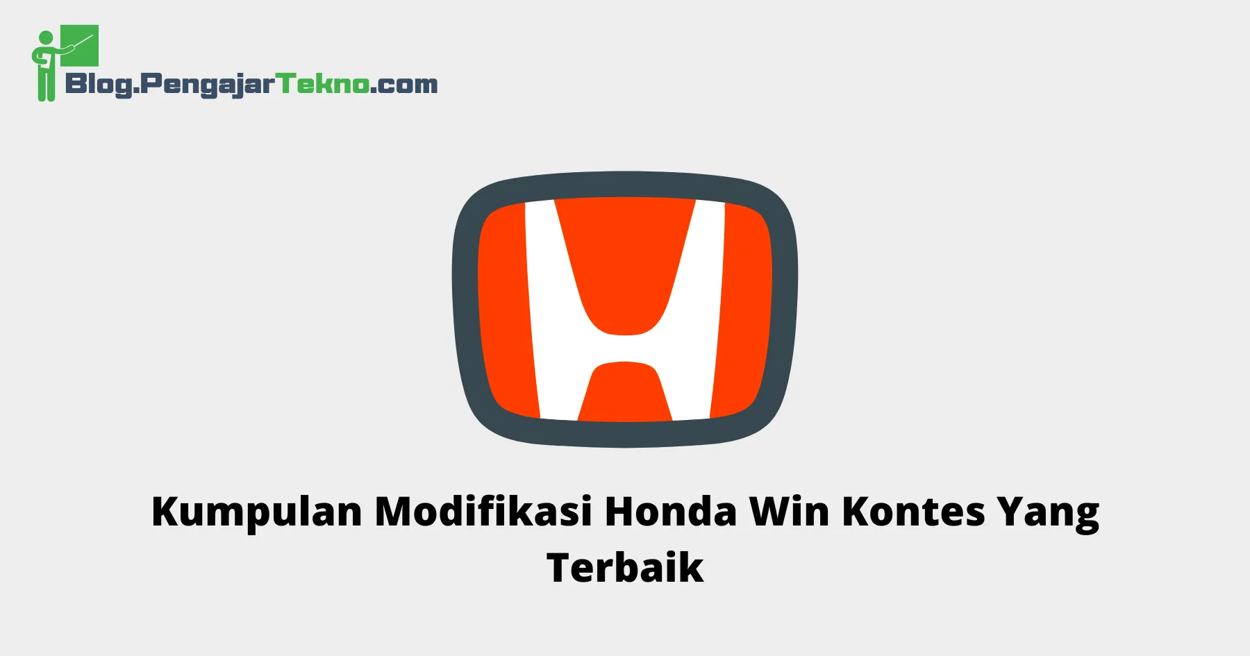 modifikasi honda win kontes