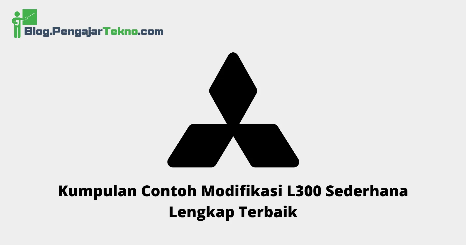 modifikasi l300 sederhana