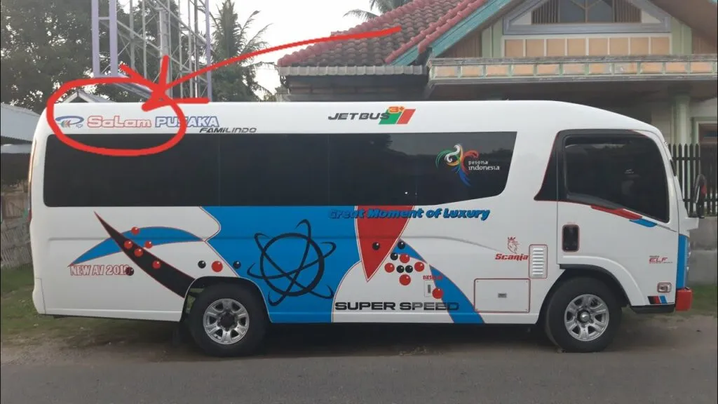 modifikasi mobil elf travel