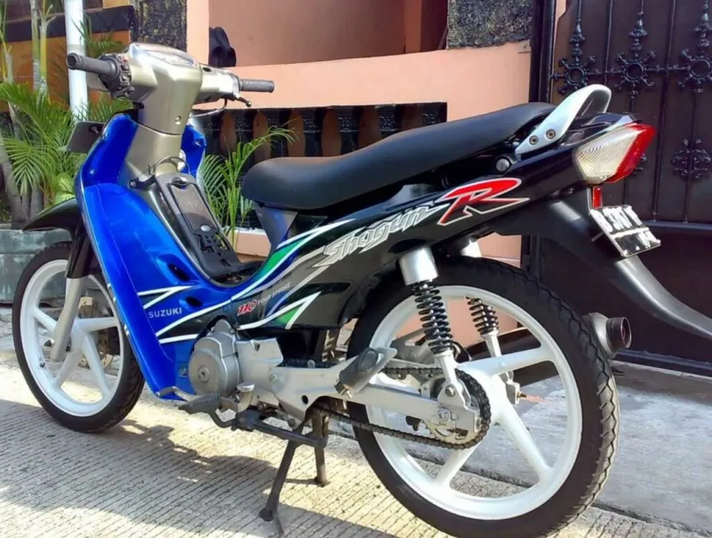 Kumpulan Desain Modifikasi Shogun 110 Yang Keren 11 modifikasi shogun 110