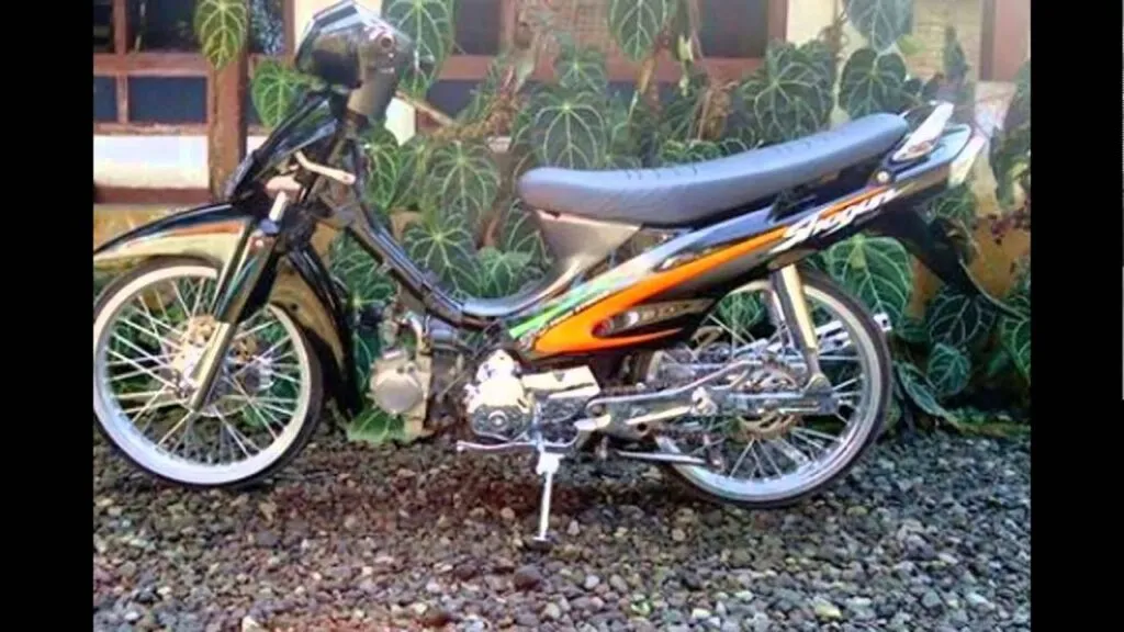 Kumpulan Desain Modifikasi Shogun 110 Yang Keren 15 modifikasi shogun 110