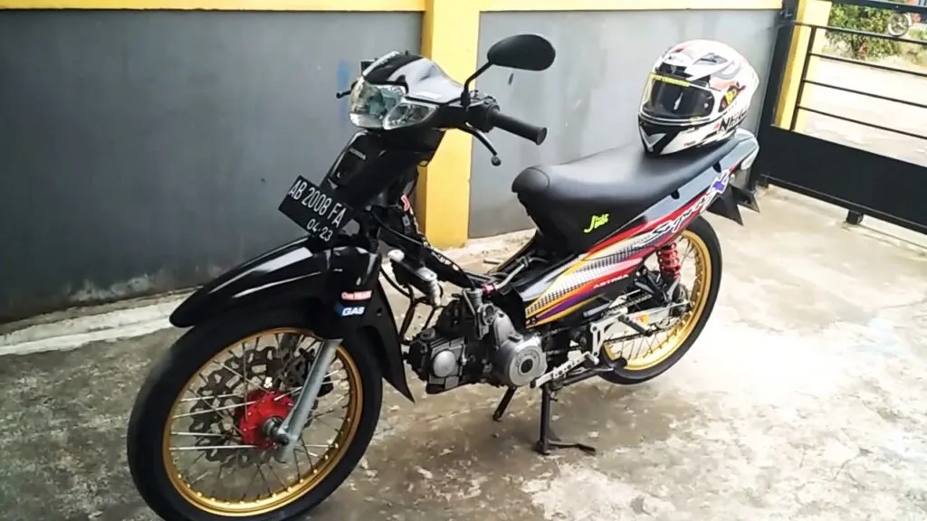 Kumpulan Modifikasi Supra Lama Simple Terkeren dan Lengkap 12 modifikasi supra lama simple