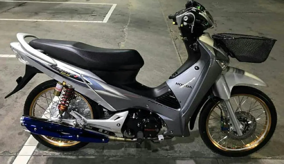 Kumpulan Modifikasi Supra Lama Simple Terkeren dan Lengkap 4 modifikasi supra lama simple