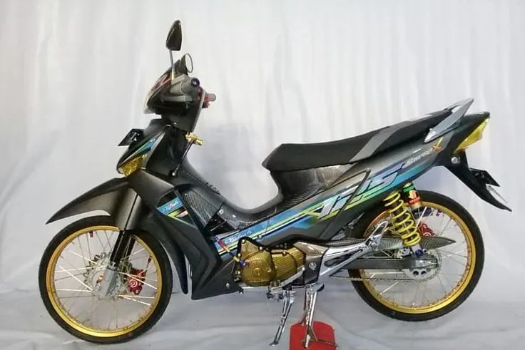 Kumpulan Modifikasi Supra Lama Simple Terkeren dan Lengkap 5 modifikasi supra lama simple