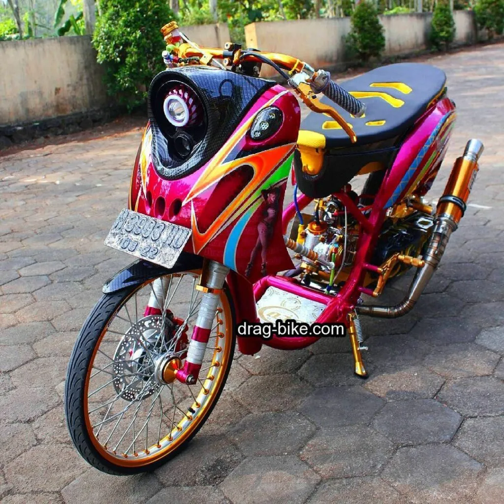 modifikasi vario 110 karbu simple