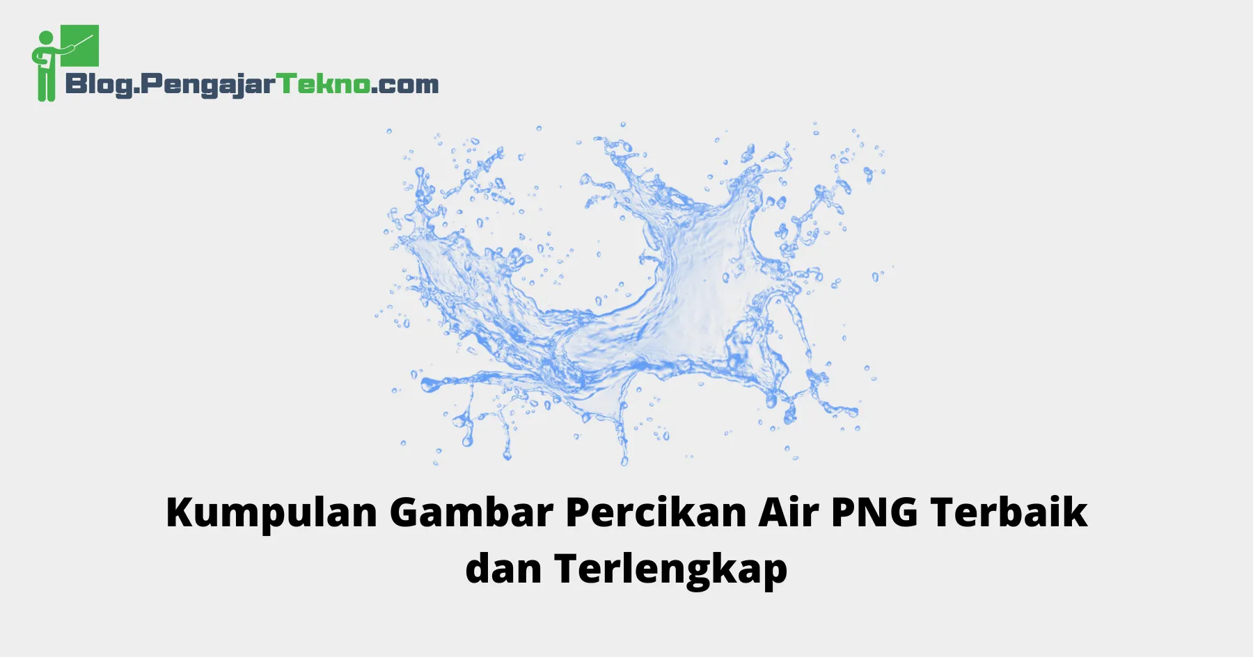 percikan air png
