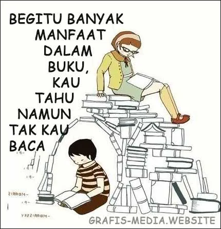 Poster Ajakan Membaca Buku di Perpustakaan Terbaik Lengkap 5 poster ajakan membaca buku di perpustakaan