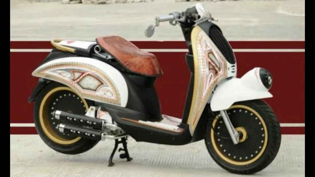 scoopy modif standar