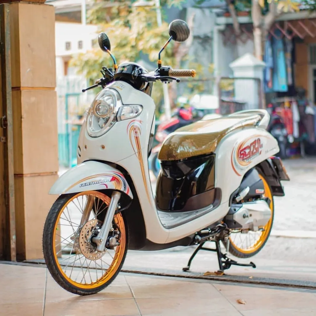 scoopy modif standar