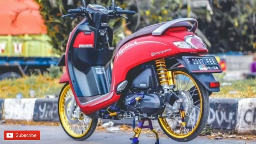 scoopy modif standar