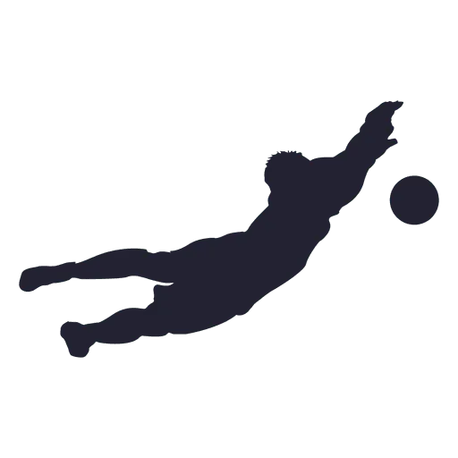 Kumpulan Gambar Siluet Sepak Bola PNG Terlengkap 4 siluet sepak bola png