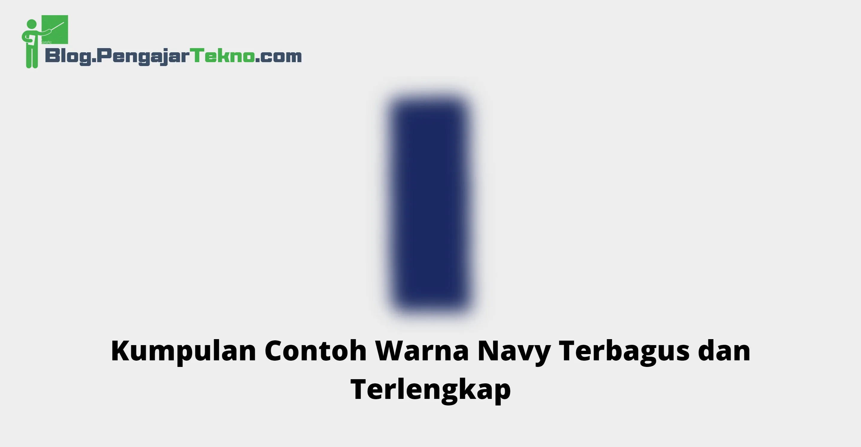 contoh warna navy