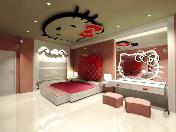 Kumpulan Contoh Dekorasi Kamar Hello Kitty Dewasa Terbagus 11 dekorasi kamar hello kitty dewasa