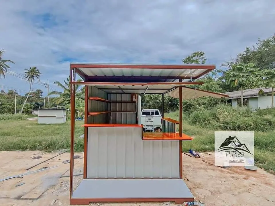 Kumpulan Contoh Desain Warung Dari Baja Ringan Terbaik 4 desain warung dari baja ringan