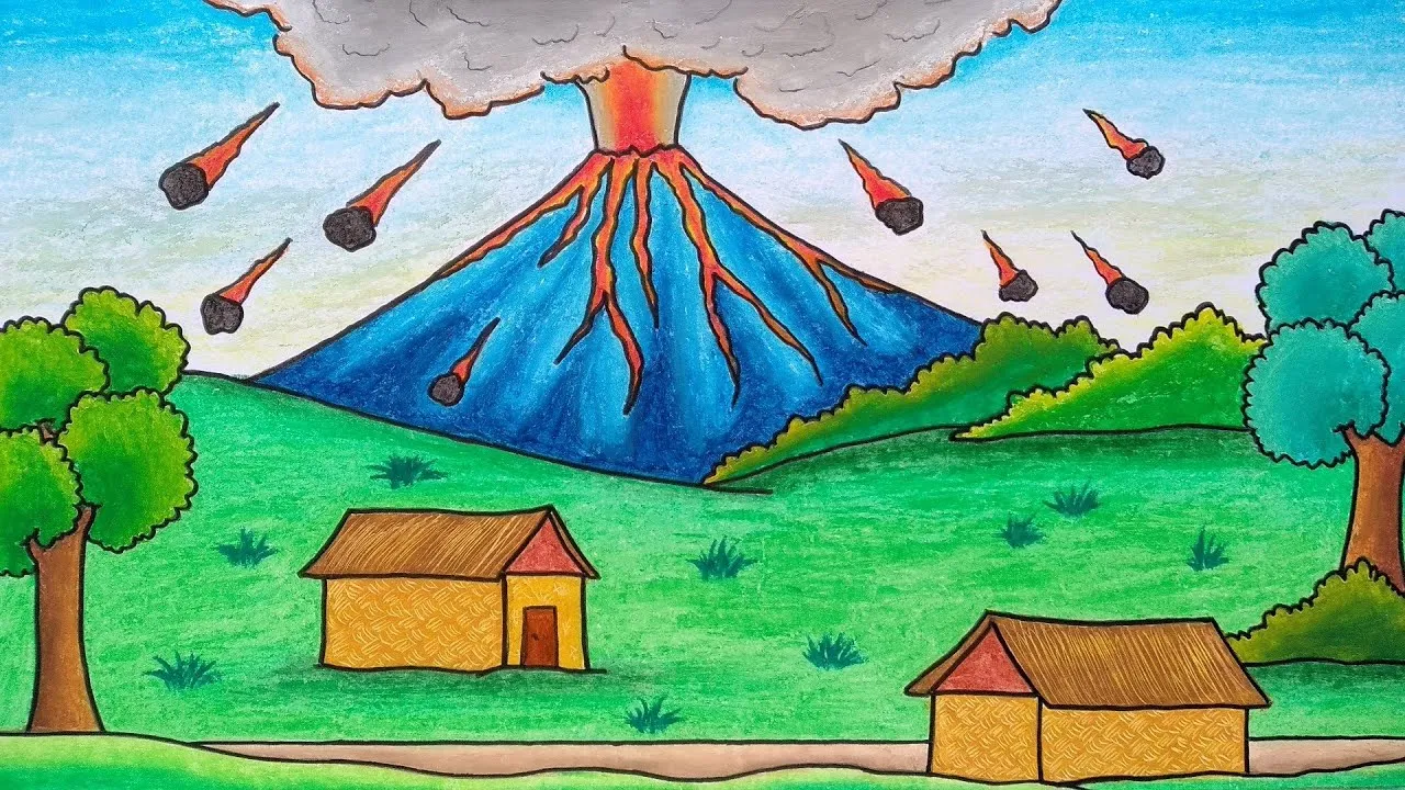 Gambar Pemandangan Alam Yang Mudah Untuk Anak SD 12 gambar pemandangan alam yang mudah untuk anak sd