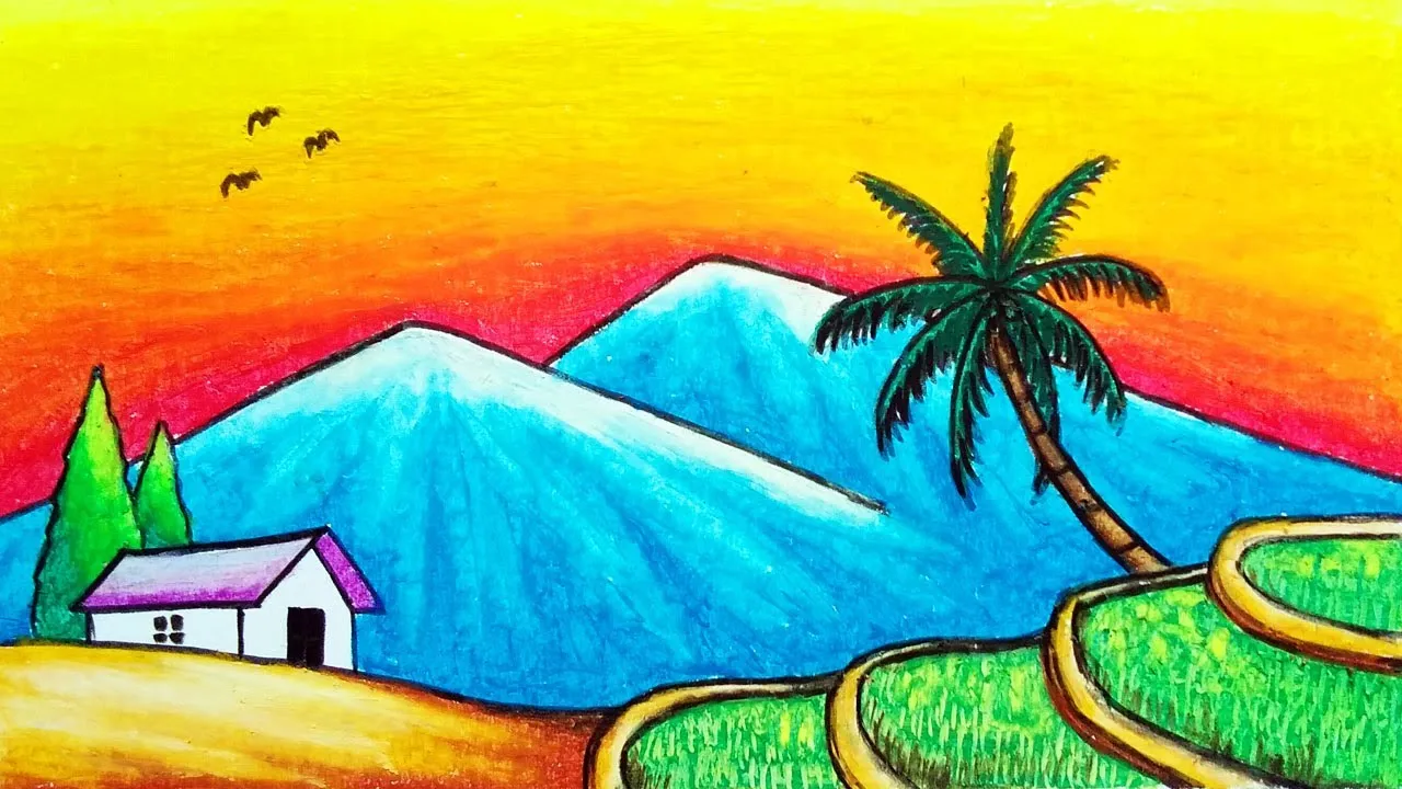 Gambar Pemandangan Alam Yang Mudah Untuk Anak SD 17 gambar pemandangan alam yang mudah untuk anak sd