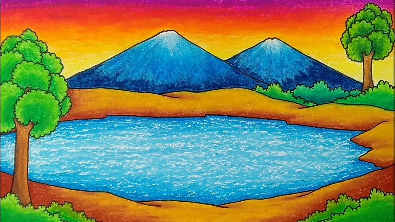 Gambar Pemandangan Alam Yang Mudah Untuk Anak SD 10 gambar pemandangan alam yang mudah untuk anak sd