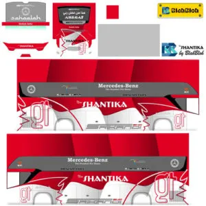 Kumpulan Livery Bus Srikandi SHD Keren Terlengkap 15 livery bus srikandi shd